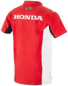 tričko s golierom Honda, Alpinestars