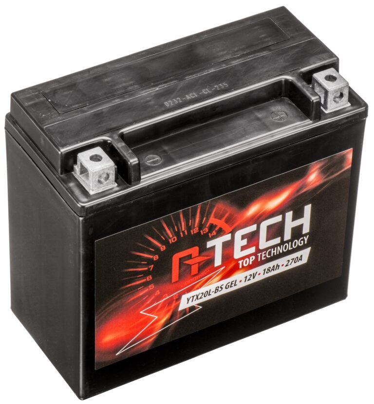 batéria gélová 12V, A-Tech, YTX20L-BS, 18Ah, 270A