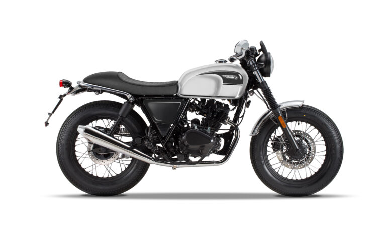 Brixton Sunray 125 ABS, Bullet silver