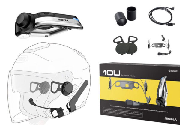 Sena 10U pre prilby Shoei J-Cruise