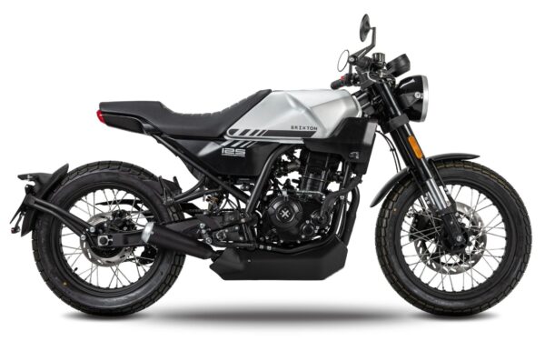Brixton Crossfire 125 Bullet Silver