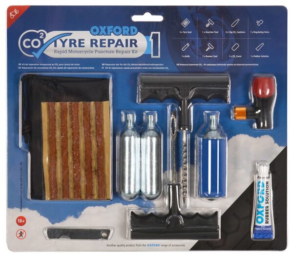 Oxford CO2 Repair 12 dielna opravná sada
