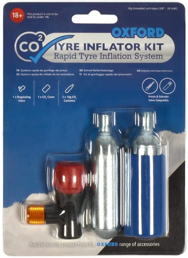 Oxford Tyre Inflator, opravná sada