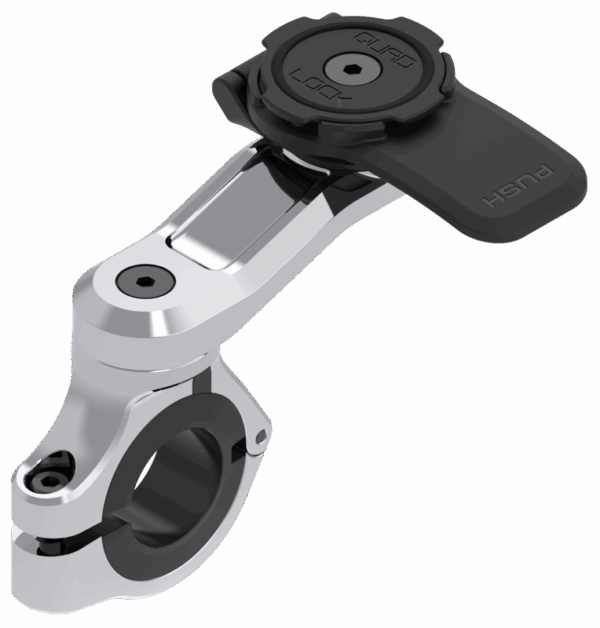 držiak na riadidlá Quad Lock Pro Chrome