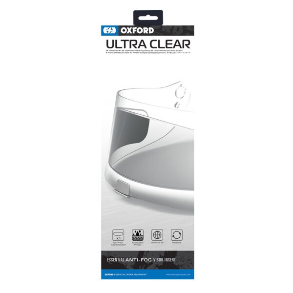 fólia na plexi Ultra Clear proti zahmlievaniu, Oxford