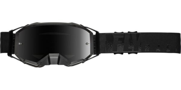 okuliare Zone Pro, Fly Racing (čierne dymové plexi)