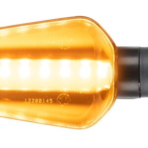 sekvenčné LED smerovky Darkseeker Oxford (čierny plášť, tmavé sklo) - Image 2