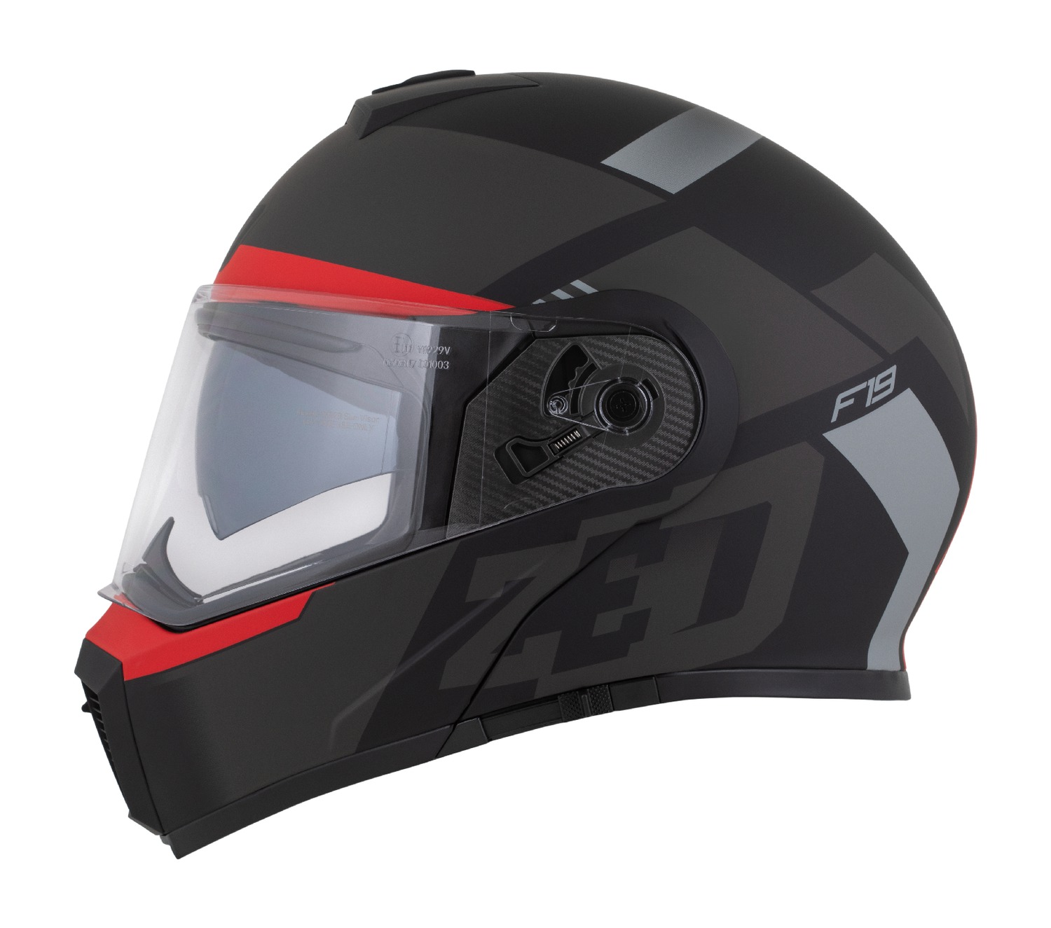 prilba F19, ZED – Obrázok 3