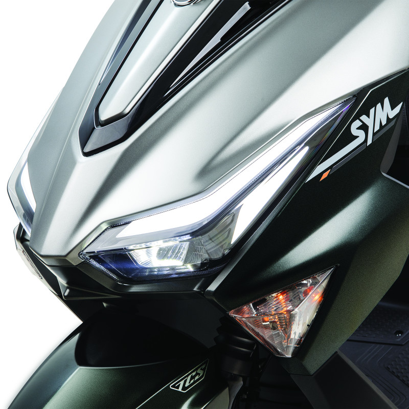 Sym ECHS 125i CBS AC (R3) čierna – Obrázok 2